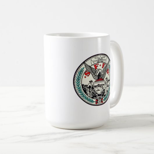 San Francisco Fire Department Local 798 Mok (Voorkant rechts)