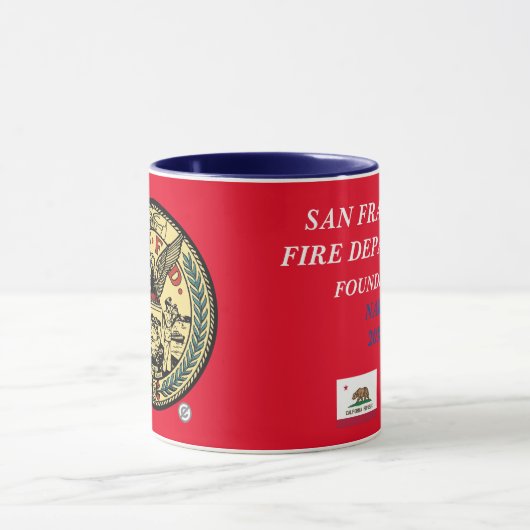 San Francisco Fire Gift Mok (Midden)