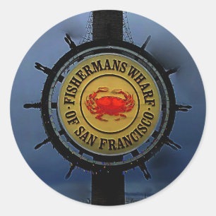 San Francisco Fishermans Wharf #2 Sticker
