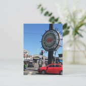San Francisco Fisherman's Wharf Briefkaart (Staand voorkant)