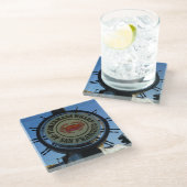 San Francisco Fishermans Wharf Glass Onderzetter (Schuin)