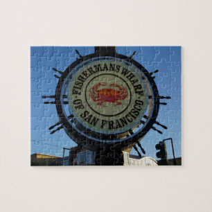 San Francisco Fishermans Wharf Jigzaag Puzzle Legpuzzel
