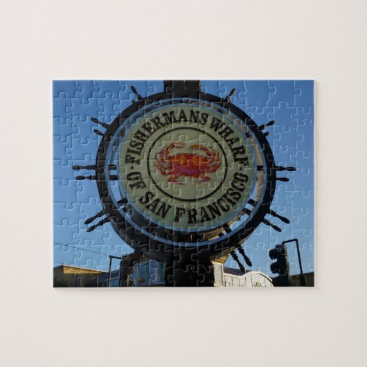 San Francisco Fishermans Wharf Jigzaag Puzzle Legpuzzel (Horizontaal)