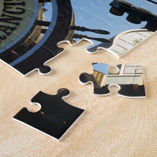 San Francisco Fishermans Wharf Jigzaag Puzzle Legpuzzel (Zijkant)