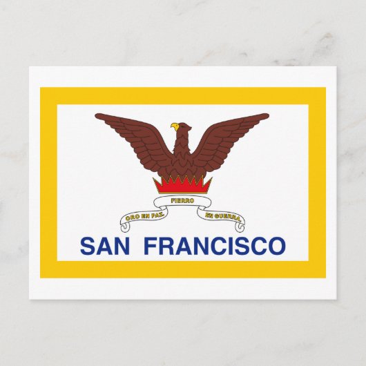 San Francisco Flag Briefkaart (Voorkant)