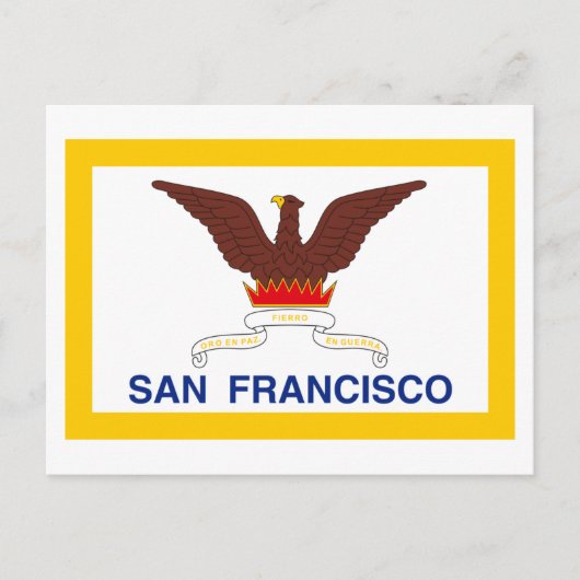 San Francisco Flag Briefkaart (Voorkant)