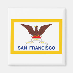 San Francisco Flag Magneet