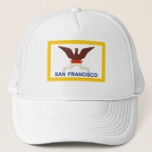 San Francisco Flag Trucker Pet (Voorkant)