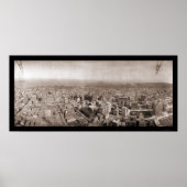 San Francisco Foto 1908 Poster (Voorkant)