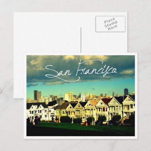 San Francisco Foto Briefkaart (Voorkant / Achterkant)