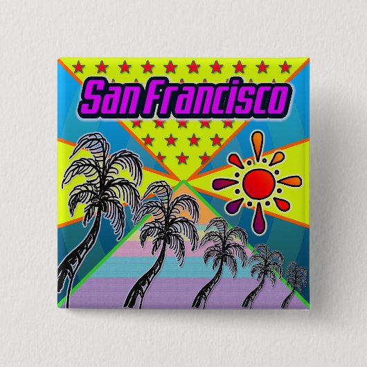 San Francisco Freedom Button (Voorkant)