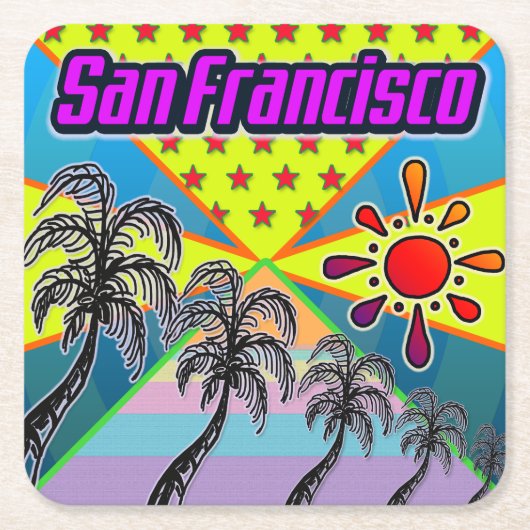 San Francisco Freedom Onderzetter (Voorkant)