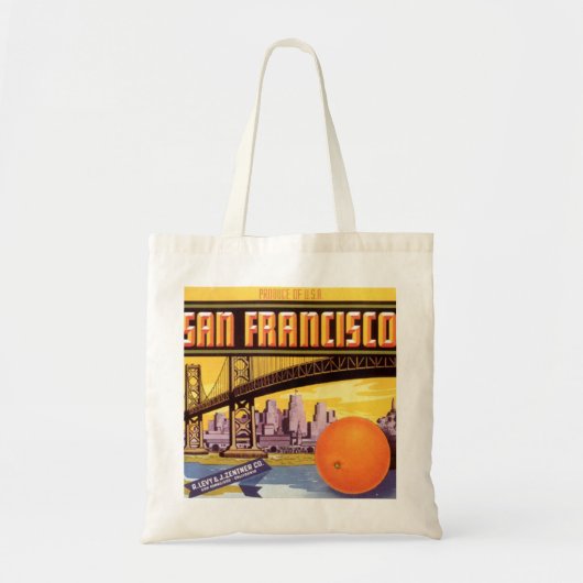 san francisco fruit tote bag (Voorkant)