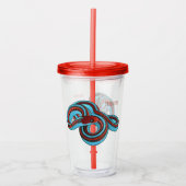 San Francisco garter slang cartoon illustratie Acryl Drinkbeker (Voorkant)
