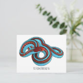 San Francisco garter slang cartoon illustratie Briefkaart (Staand voorkant)