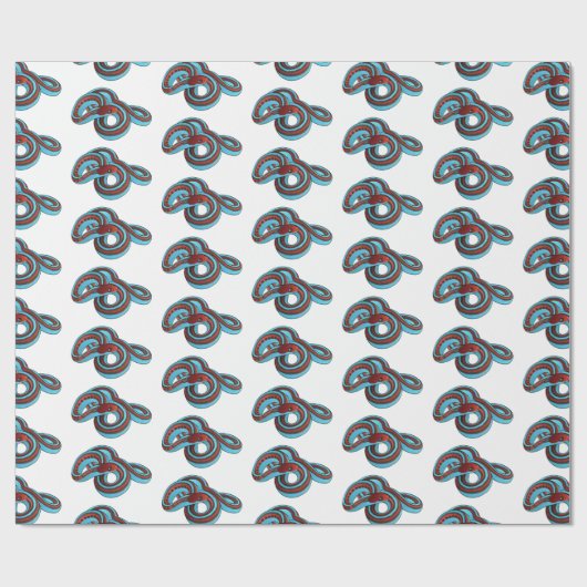 San Francisco garter slang cartoon illustratie Cadeaupapier (Vlak)