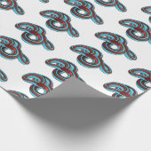 San Francisco garter slang cartoon illustratie Cadeaupapier (Hoek)