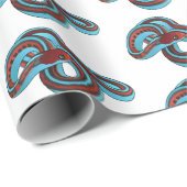 San Francisco garter slang cartoon illustratie Cadeaupapier (Rol Hoek)