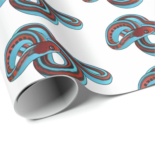 San Francisco garter slang cartoon illustratie Cadeaupapier (Rol Hoek)