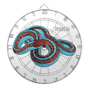 San Francisco garter slang cartoon illustratie Dartbord