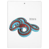 San Francisco garter slang cartoon illustratie Klembord (Achterkant)