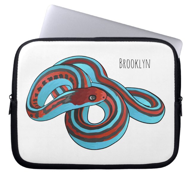 San Francisco garter slang cartoon illustratie Laptop Sleeve (Voorkant)
