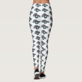 San Francisco garter slang cartoon illustratie Leggings (Achterkant)