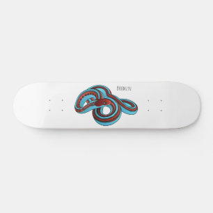 San Francisco garter slang cartoon illustratie Persoonlijk Skateboard