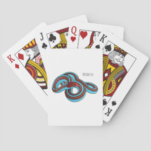 San Francisco garter slang cartoon illustratie Pokerkaarten