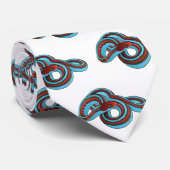 San Francisco garter slang cartoon illustratie Stropdas (Opgerold)