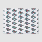 San Francisco garter slang cartoon illustratie Tissuepapier (Voorkant)