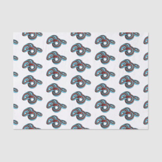 San Francisco garter slang cartoon illustratie Tissuepapier (Voorkant)