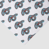 San Francisco garter slang cartoon illustratie Tissuepapier (Detail)