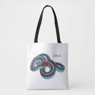 San Francisco garter slang cartoon illustratie Tote Bag