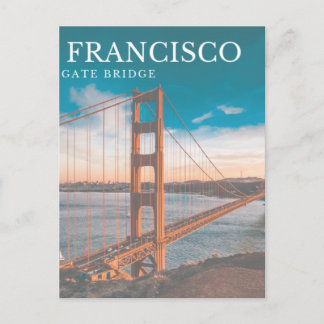 San Francisco Gate Bridge Briefkaart