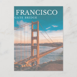 San Francisco Gate Bridge Briefkaart