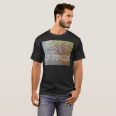 san francisco geboren en opgegroeid t-shirt (Voorkant volledig)