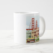 San Francisco | Gedekte dames Grote Koffiekop (Voorkant rechts)