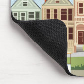 San Francisco | Gedekte dames Muismat (Hoek)