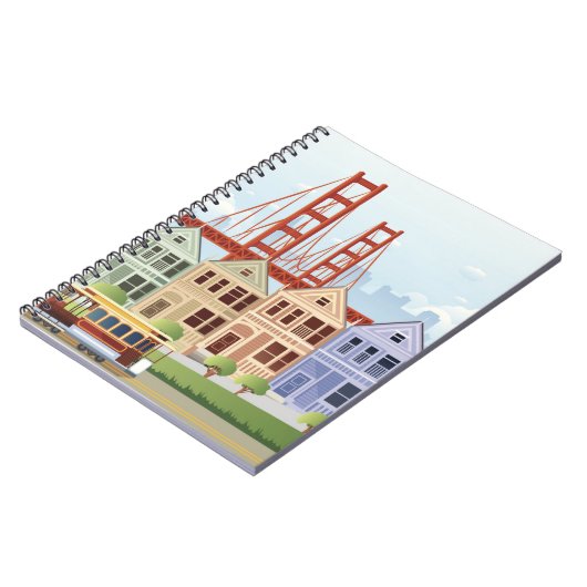 San Francisco | Gedekte dames Notitieboek (Linkerzijde)