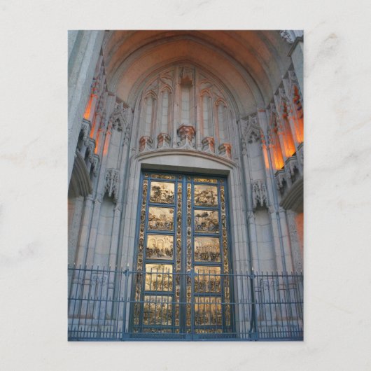 San Francisco Ghiberti Doors Briefkaart (Voorkant)