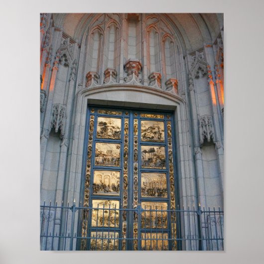 San Francisco Ghiberti Doors Poster (Voorkant)