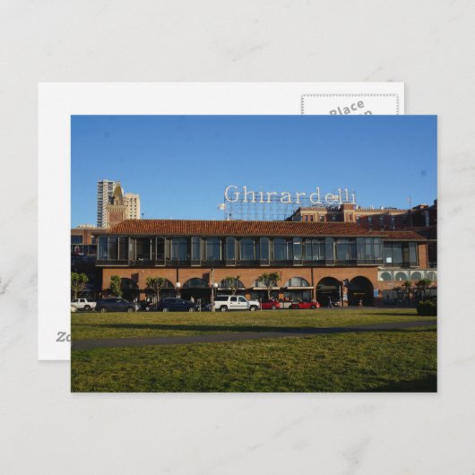 San Francisco Ghirardelli Square #2 Briefkaart (Voorkant / Achterkant)