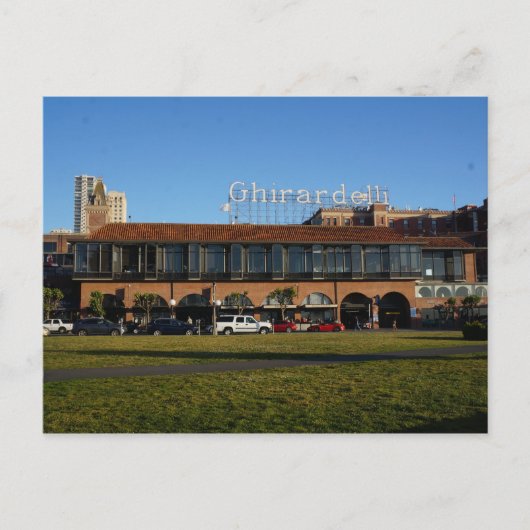 San Francisco Ghirardelli Square #2 Briefkaart (Voorkant)