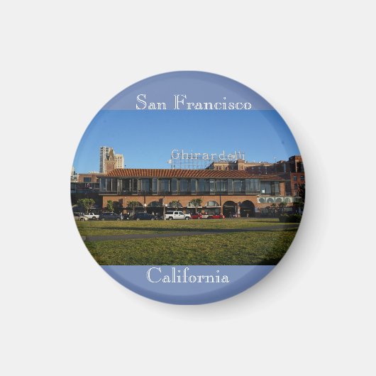 San Francisco Ghirardelli Square #2 Magnet (Voorkant)
