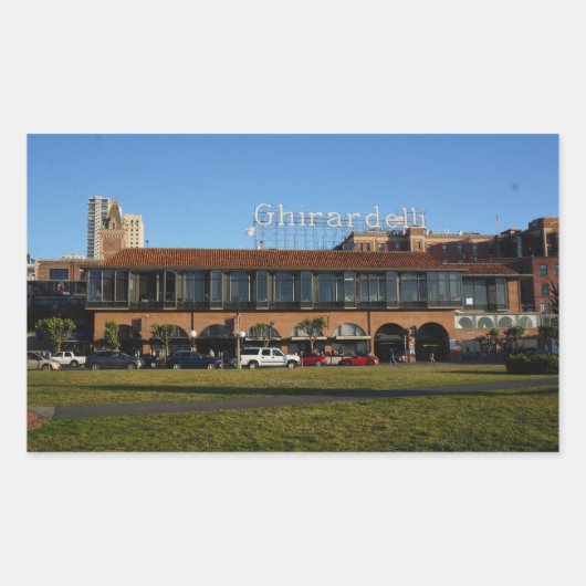 San Francisco Ghirardelli Square #2 Stickers (Voorkant)