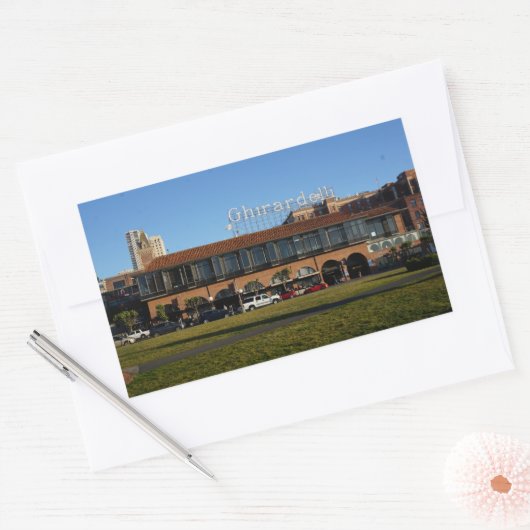 San Francisco Ghirardelli Square #2 Stickers (Envelop)