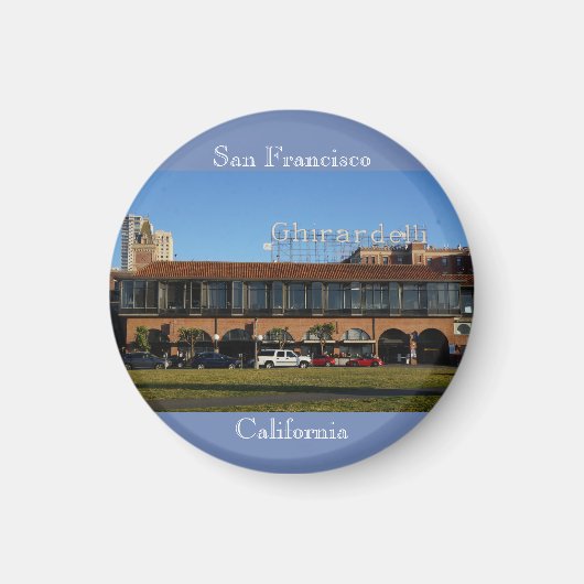 San Francisco Ghirardelli Square Magnet (Voorkant)