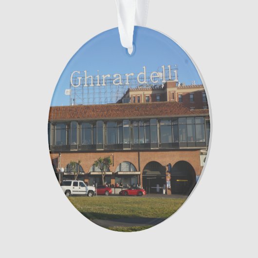 San Francisco Ghirardelli Square Ornament (voorkant)
