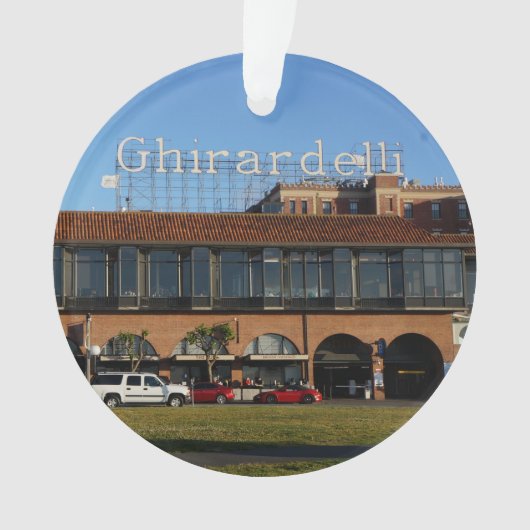 San Francisco Ghirardelli Square Ornament (voorkant)